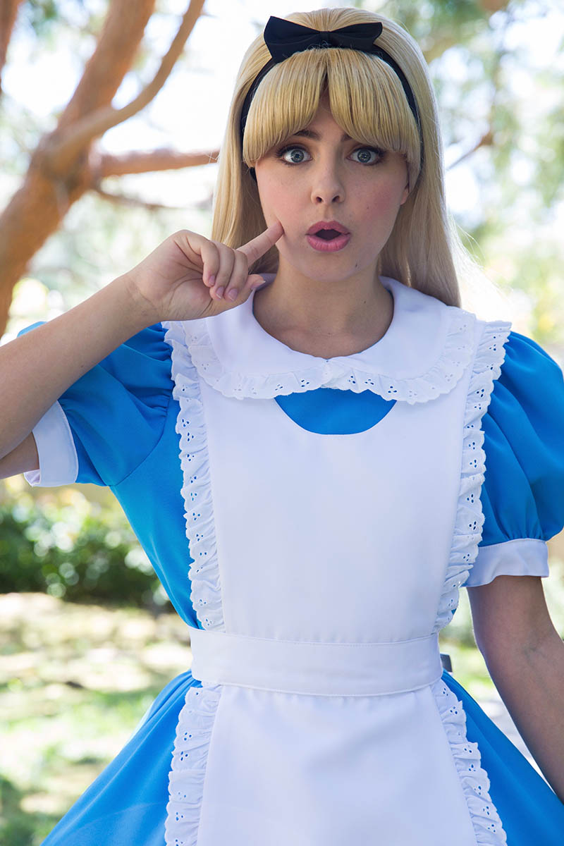 Alice party character for kids in cincinnati