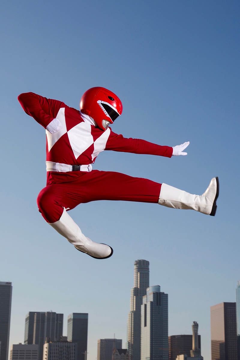 Affordable power ranger party character for kids in cincinnati